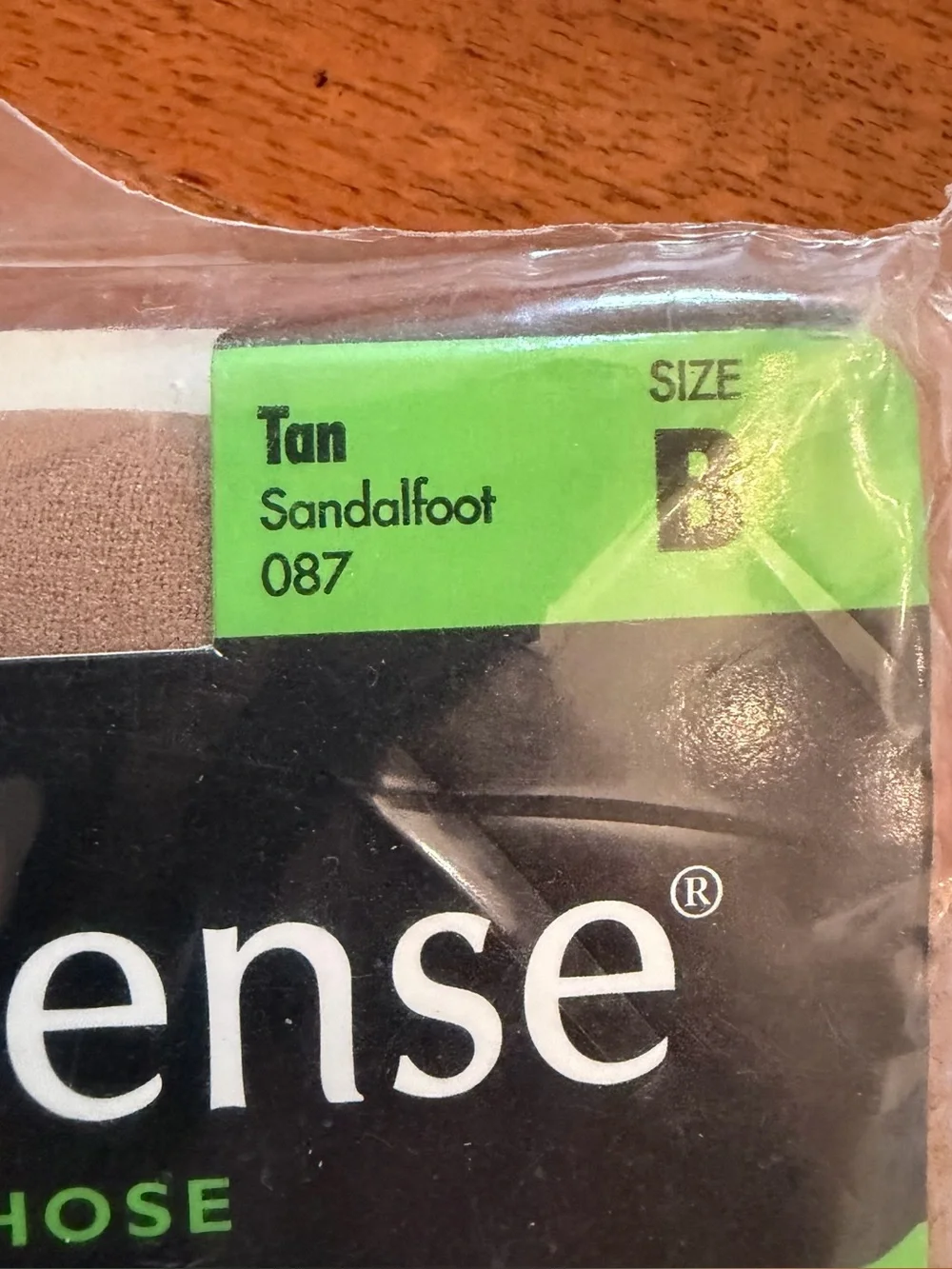 2 Pairs Vintage No Nonsense Pantyhose Size B Beige Tan Control Top New Old Stock